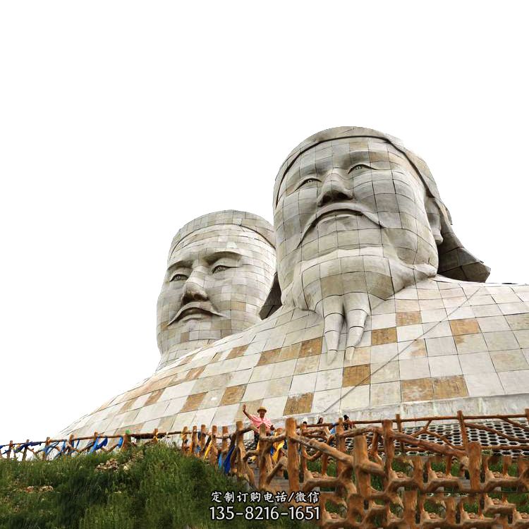 大型成吉思汗石雕頭像景觀雕塑-景區(qū)景點(diǎn)歷史名人景觀雕像 大型成吉思汗石雕頭像景觀雕塑-景區(qū)景點(diǎn)歷史名人景觀雕像