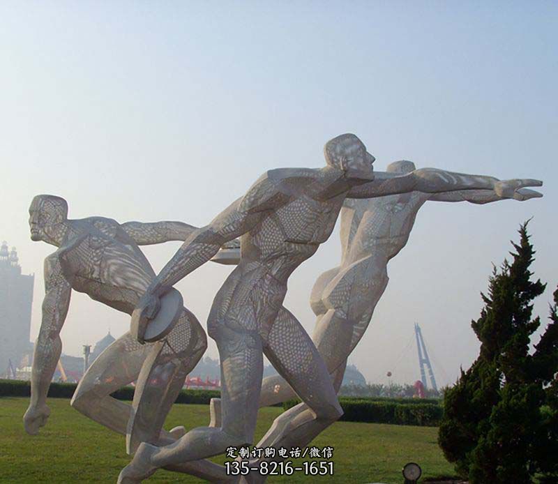 不銹鋼運(yùn)動公園人物雕塑 1 不銹鋼運(yùn)動公園人物雕塑 1